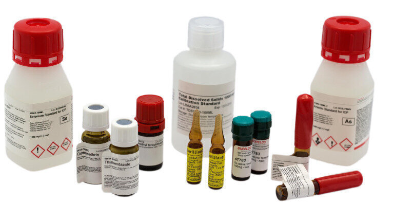 Reference Materials for Environmental Testing Assure accurate analysis of your water, soil or air samples
